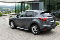 Mazda CX-5 2012–2017 Sidosteg New Vision Grey (2 st, aluminium) foto 1
