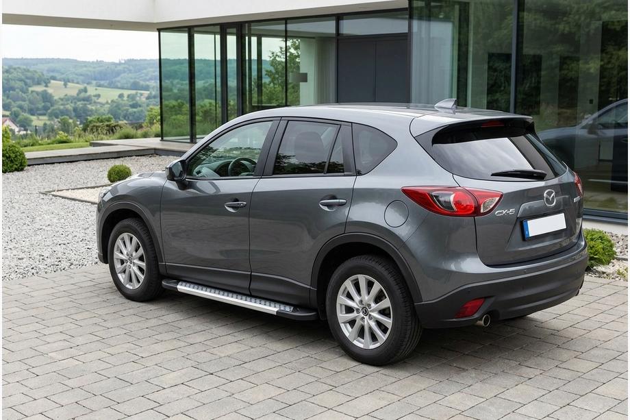 Mazda CX-5 2012–2017 Sidosteg New Vision Grey (2 st, aluminium) Image