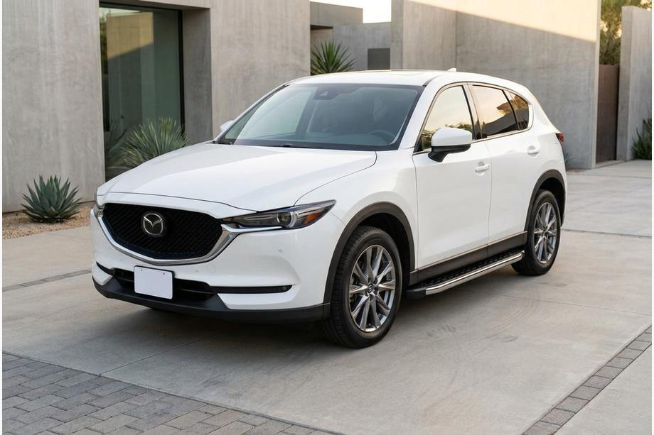 Mazda CX-5 2017–2025 Sidosteg BlackLine (2 st, aluminium) Image
