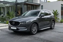 Mazda CX-5 2017–2025 Sidosteg New Vision Grey (2 st, aluminium) foto 1