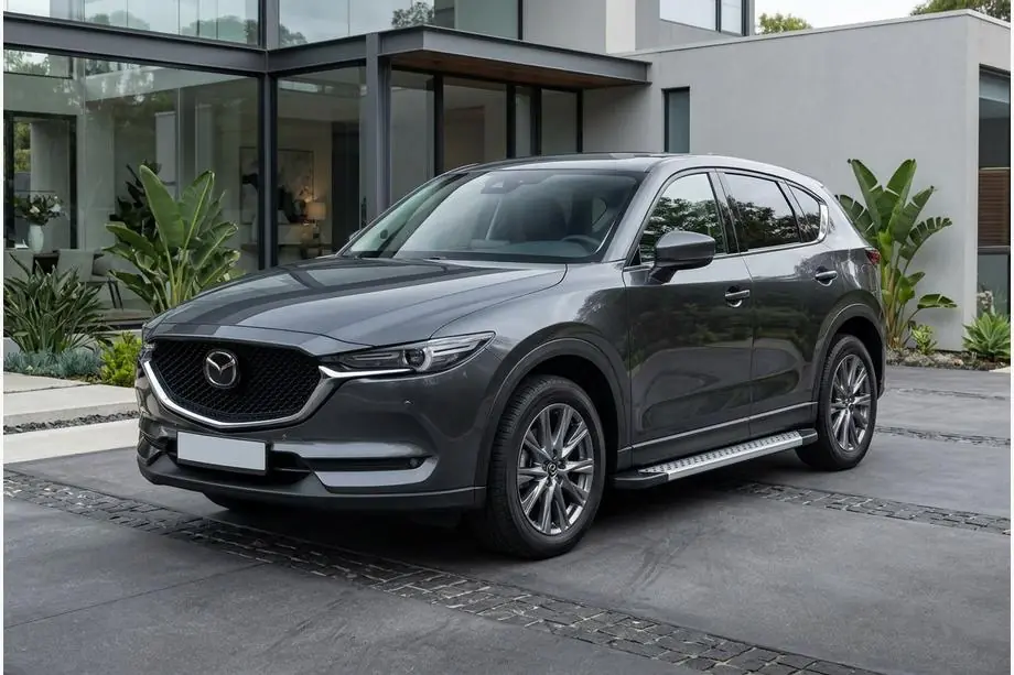 Mazda CX-5 2017–2025 Sidosteg New Vision Grey (2 st, aluminium) Image