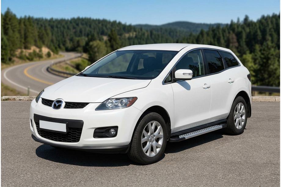 Mazda CX-7 2006–2012 Sidosteg New Vision Grey (2 st, aluminium) Image