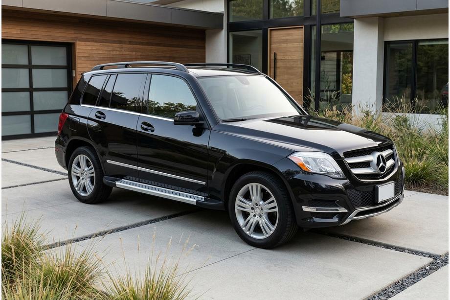 Mercedes GLK class X204 2008–2015 Sidosteg New Vision Grey (2 st, aluminium) Image