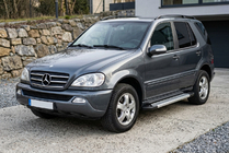 Mercedes ML W163 1997–2005 Sidosteg New Vision Grey (2 st, aluminium) foto 1
