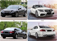 Mercedes E-сlass W212 2009–2016 Facelift-konverteringssats för E63 AMG 2016 foto 3