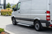 Mercedes Sprinter W906 2006–2018 Sidosteg New Vision Grey (2 st, aluminium) Lång/Extra lång foto 1