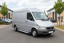 Mercedes Sprinter W901/902/903/904/905 1995–2006 Sidosteg New Vision Grey (2 st, aluminium) foto 1