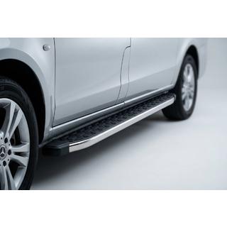 BlackLine sidosteg (2 st, aluminium) Mercedes Vito W639 2004–2014 foto 1