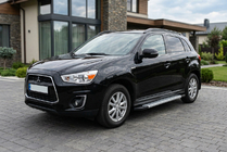 Mitsubishi ASX 2010–2023 Sidosteg New Vision Grey (2 st, aluminium) foto 1