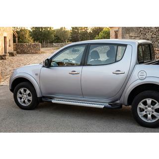 Sidosteg New Vision Grey (2 st, aluminium) foto 1