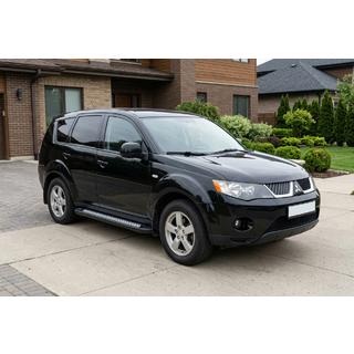 New Vision Black sidosteg (2 st, aluminium) foto 1