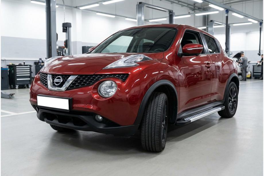 Nissan Juke 2010–2019 Sidosteg New Vision Grey (2 st, aluminium) Image