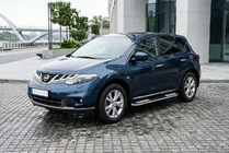 Nissan Murano 2008–2014 Sidosteg Tayga V2 (2 st, aluminium) foto 1