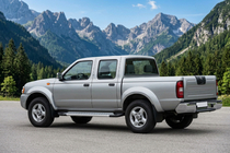 Nissan NP300 1999–2015 Sidosteg New Vision Grey (2 st, aluminium) foto 1