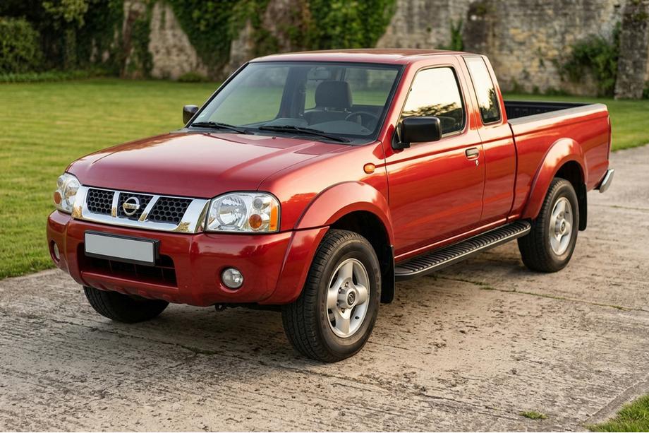 Nissan NP300 1999–2015 Sidosteg Tayga Black (2 st, aluminium) Image