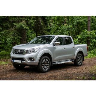 Sidosteg New Vision Grey (2 st, aluminium) Nissan Navara/NP300 2016– foto 1