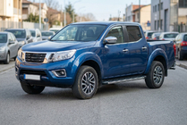 Nissan Navara/NP300 2016– BlackLine sidosteg (2 st, aluminium) foto 1