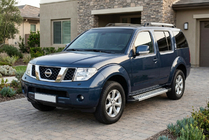 Nissan Pathfinder R51 2005–2014 Sidosteg New Vision Grey (2 st, aluminium) foto 1