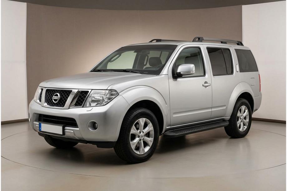 Nissan Pathfinder R51 2005–2014 Sidosteg Tayga Black (2 st, aluminium) Image