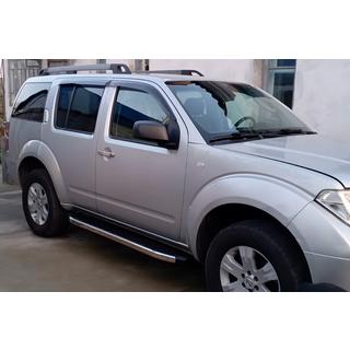 BlackLine sidosteg (2 st, aluminium) Nissan Pathfinder R51 2005–2014 foto 4