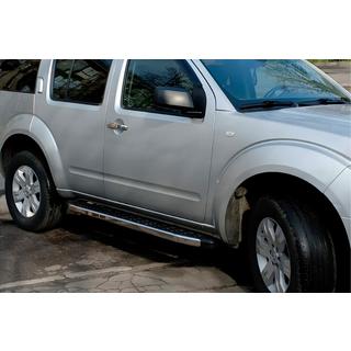 BlackLine sidosteg (2 st, aluminium) Nissan Pathfinder R51 2005–2014 foto 1