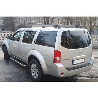 BlackLine sidosteg (2 st, aluminium) Nissan Pathfinder R51 2005–2014 foto 3