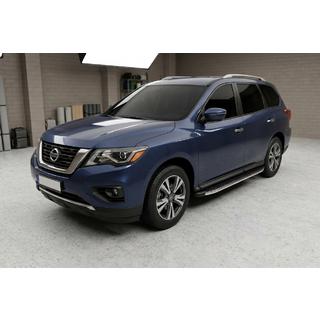 Sidosteg BlackLine (2 st, aluminium) foto 1