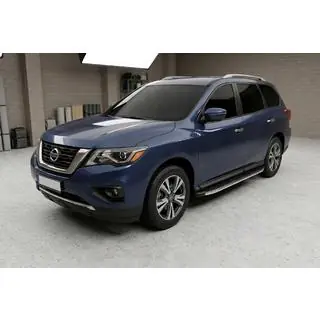 Sidosteg BlackLine (2 st, aluminium) foto 1