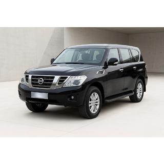 Sidosteg Tayga Black (2 st, aluminium) Nissan Patrol Y62 2010–2024 foto 1
