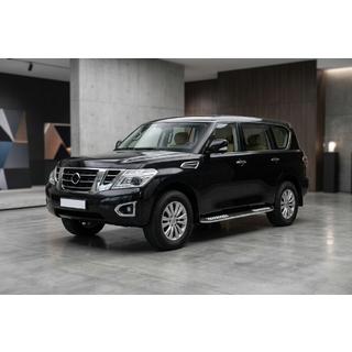 Sidosteg Tayga V2 (2 st, aluminium) Nissan Patrol Y62 2010–2024 foto 1