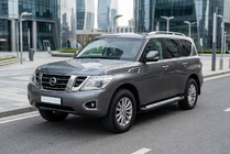 Nissan Patrol Y62 2010–2024 Sidosteg New Vision Black (2 st, aluminium) foto 1