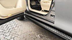 Nissan Patrol Y62 2010–2024 Sidosteg New Vision Grey (2 st, aluminium) foto 3