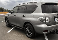 Nissan Patrol Y62 2010–2024 Sidosteg New Vision Grey (2 st, aluminium) foto 2