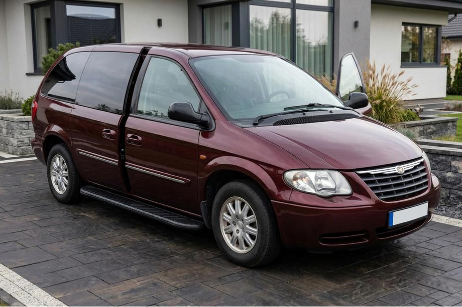 Chrysler Voyager 2001–2007 Sidosteg Bosphorus Black (2 st, aluminium) Foto 1