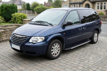 Chrysler Voyager 2001–2007 Sidosteg Duru (2 st, aluminium) foto 1