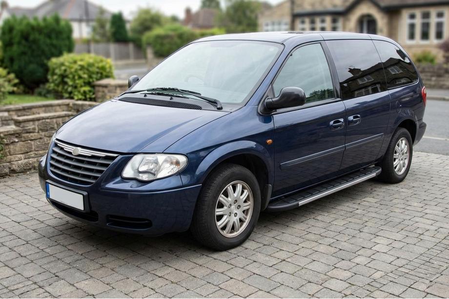Chrysler Voyager 2001–2007 Sidosteg Duru (2 st, aluminium) Image