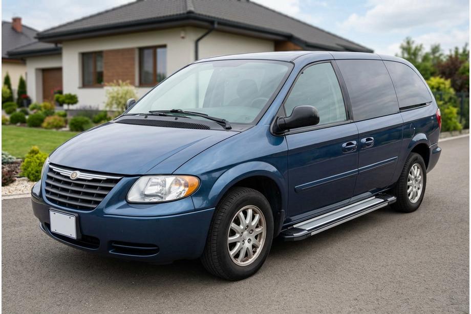 Chrysler Voyager 2001–2007 Sidosteg Rainbow (2 st, aluminium) Image