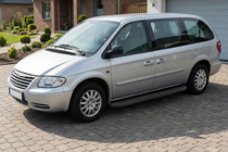 Chrysler Voyager 2001–2007 Sidosteg Tayga Black (2 st, aluminium) foto 1