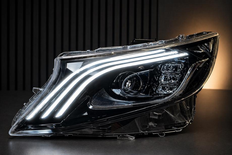 Mercedes Vito/V-klass W447 2014– LED-strålkastare i Maybach-design (för Vito, 2 st) Image