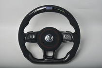 Volkswagen Golf 6 2008–2014 Ratt (kolfiber + LED-indikering) foto 3