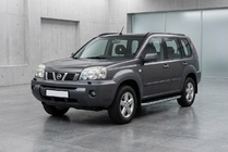 Nissan X-trail T30 2002–2007 Sidosteg Tayga Grey (2 st, aluminium) foto 1