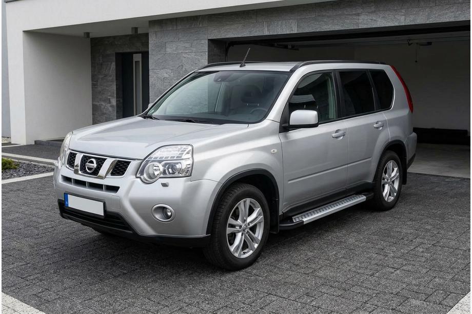Nissan X-trail T31 2007–2014 Sidosteg New Vision Grey (2 st, aluminium) Image