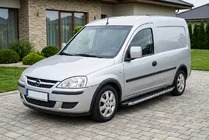 Opel Combo 2002–2012 BlackLine sidosteg (2 st, aluminium) foto 1