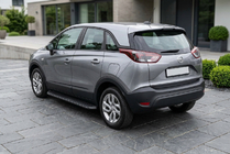 Opel Crossland X 2017–2024 Sidosteg Tayga Black (2 st, aluminium) foto 1