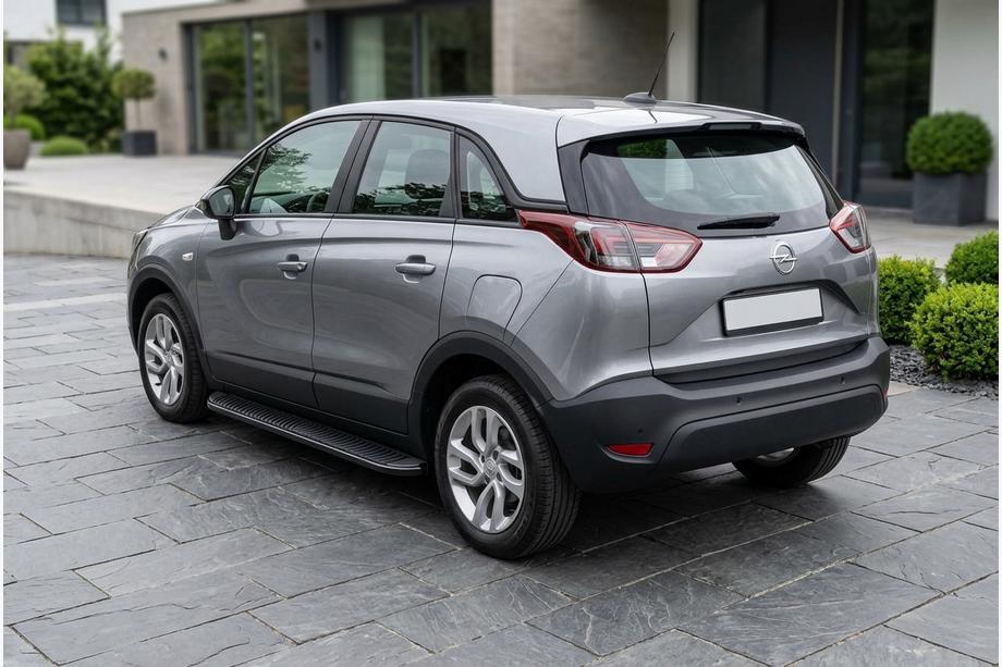 Opel Crossland X 2017–2024 Sidosteg Tayga Black (2 st, aluminium) Image