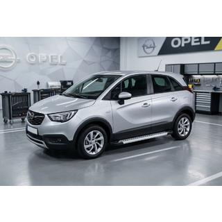 Sidosteg New Vision Grey (2 st, aluminium) Opel Crossland X 2017–2024 foto 1