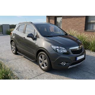Sidosteg Tayga Black (2 st, aluminium) foto 1