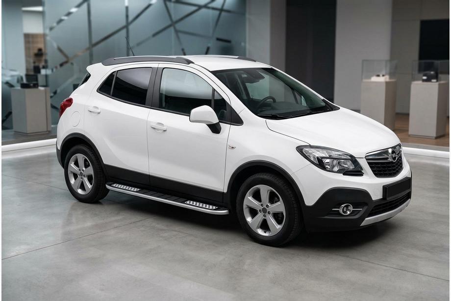 Opel Mokka 2012–2021 Sidosteg Tayga V2 (2 st, aluminium) Image