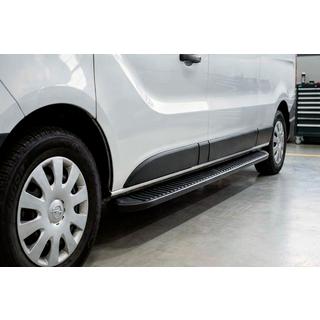 Sidosteg Tayga Black (2 st, aluminium) Opel Vivaro 2001–2015 foto 1