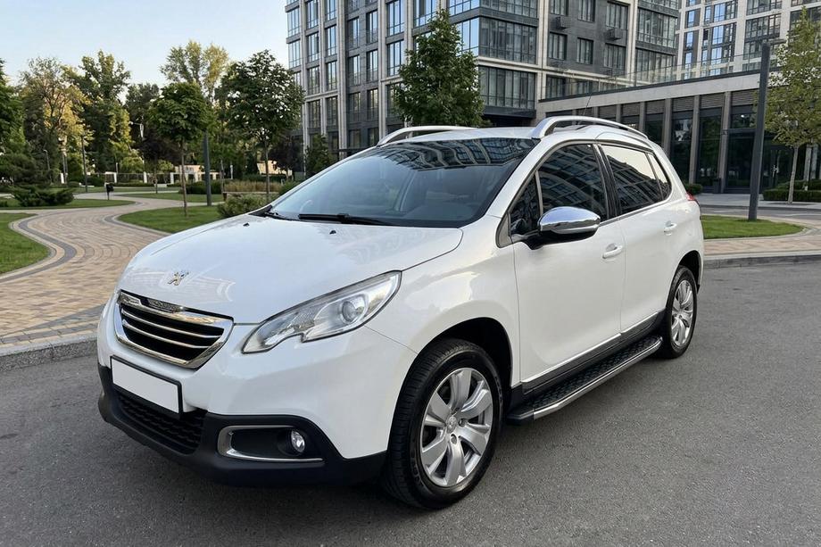 Peugeot 2008 2013–2019 Sidosteg BlackLine (2 st, aluminium) Image